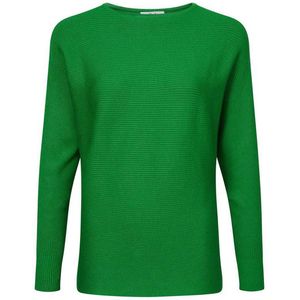 Miss Etam Regulier trui Letizia rib sweater groen