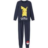 NAME IT KIDS Pokemon pyjama NKMNASH met printopdruk donkerblauw