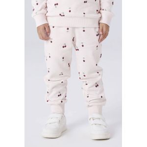 NAME IT MINI regular joggingbroek met hartjes
