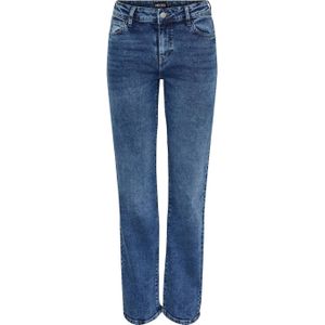 PIECES straight jeans PCKELLY medium blue denim