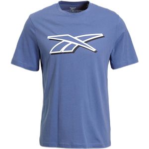 Reebok Classics sport T-shirt Vector Pack blauwpaars