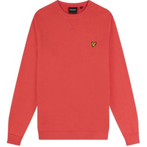 Lyle & Scott sweater met logo oranje