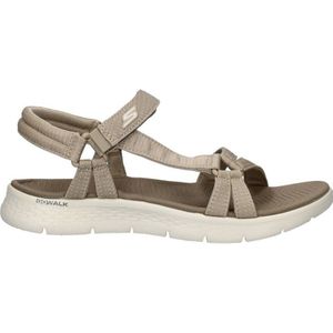 Skechers Go Walk Flex sandalen taupe