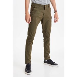 Blend slim fit chino olijfgroen