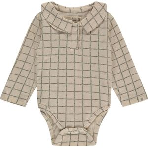 A Tiny Story romper ecru/zwart