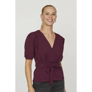 SisterS point - T-shirt - Bordeaux - Dames