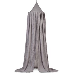 Jollein - Baby Klamboe Vintage (Storm Grey) - Katoen - Polyester - Baby Sluier, Bed Hemeltje - 245cm