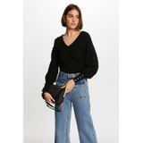 MORGAN - Trui - Zwart - Viscose