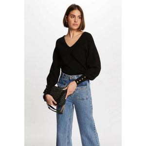 MORGAN - Trui - Zwart - Viscose
