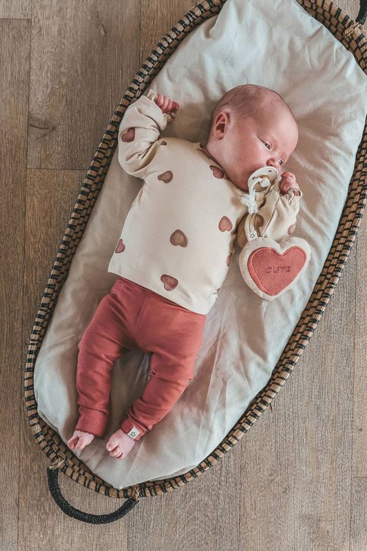 Your Wishes - Longsleeve - Ecru - Hartjesprint