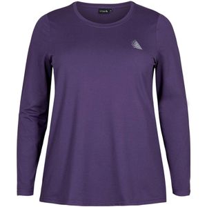 ACTIVE By Zizzi Plus Size sportshirt paars