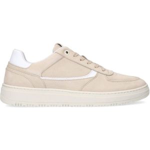 Manfield nubuck sneakers beige