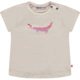 Babyface baby T-shirt met printopdruk ecru