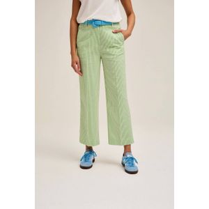 CKS cropped high waist straight fit pantalon