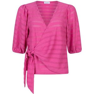 Lofty Manner semi-transparante overslag top Amare roze