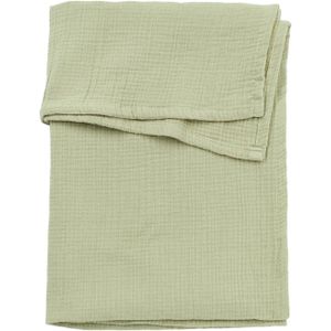 Meyco pre-washed hydrofiel wieglaken soft olive