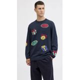 JACK&JONES - JORHOLIDAY KNIT CREW NECK - Gebreide Pullover - Heren