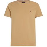Tommy Hilfiger slim fit T-shirt met logo classic khaki