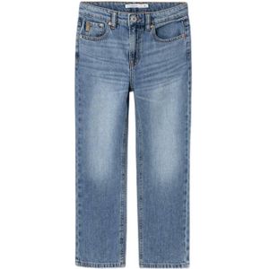 NAME IT KIDS straight fit jeans NKMRYAN medium blue denim