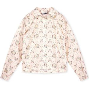 Moodstreet blouse met all over print roze