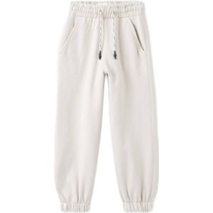 MANGO KIDS - Broek - Offwhite - Sweatstof - Tapered