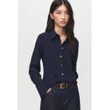 MANGO Blouse 'FLARE'  navy