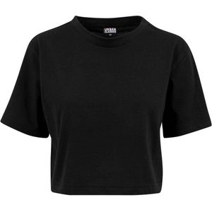Urban Classics Curvy T-shirt zwart