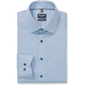 OLYMP Luxor Overhemd, modern fit, New Kent, Bleu
