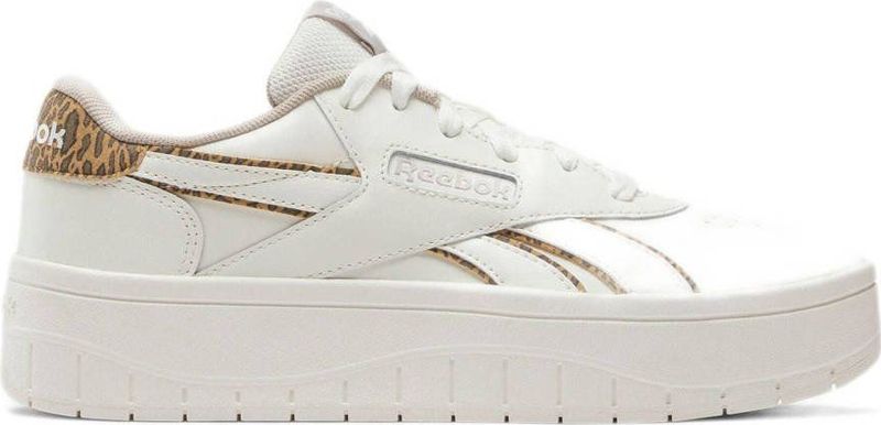 Reebok - Court Advance Surge - Sneakers - Chalk/Bruin - Vetersluiting - Laag