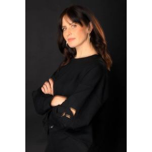 YEST - Donella - Sweater - Zwart