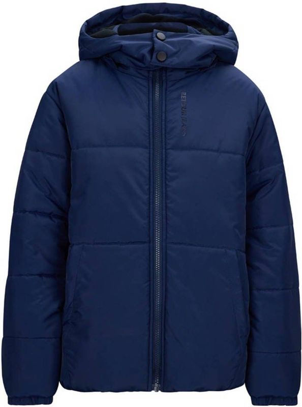 Retour Jeans - Gewatteerde Jas - Donkerblauw - Waterafstotend - Met Capuchon