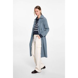 MANGO TEEN trenchcoat lente; blauw