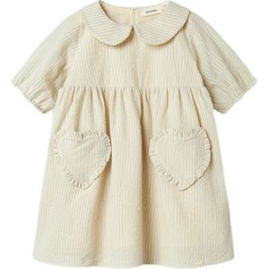 LIL' ATELIER MINI korte jurk ecru