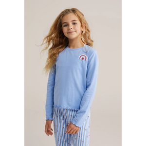 WE Fashion pyjama set blauw