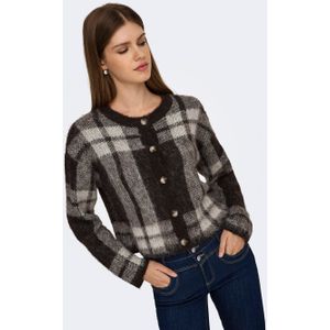 Only - Beverly Life - Vest - Bruin - Lange Mouw