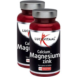 Lucovitaal duopack Calcium Magnesium Zink