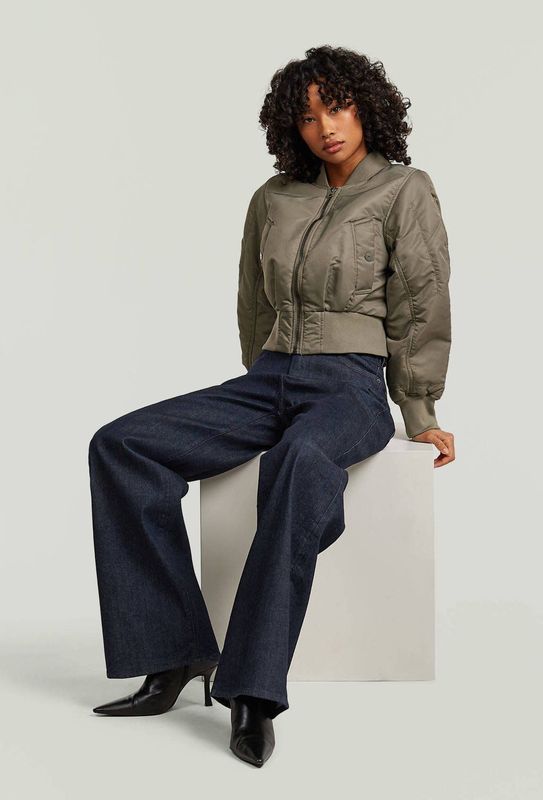 Deck - 2.0 High Loose Jeans - Donkerblauw - Dames