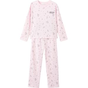 Mango Kids pyjamaset roze met snoopy opdruk
