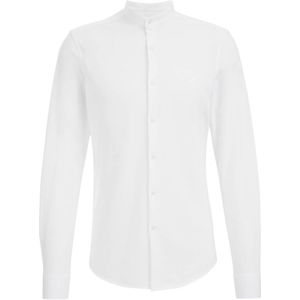 WE Fashion slim fit overhemd white uni