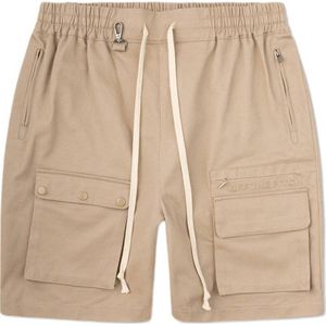 Off The Pitch regular fit cargo short Utility sand