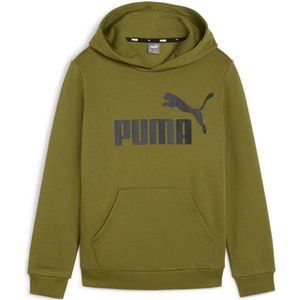 Puma hoodie olijfgroen/zwart