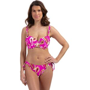 Cyell voorgevormde beugel bikinitop roze/beige