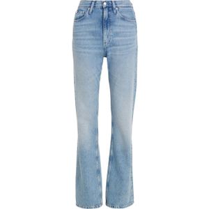 CALVIN KLEIN JEANS high waist bootcut jeans light blue denim