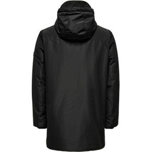 ONLY & SONS jas ONSCARL van gerecycled polyester black