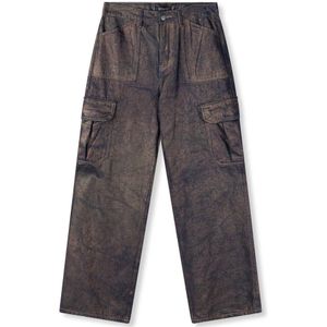 Refined Department coated cargo jeans ANYSSA goud