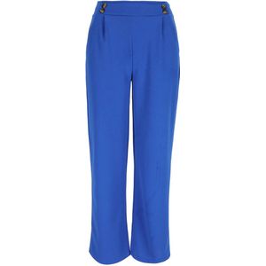 LOLALIZA straight fit pantalon blauw