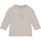 Babyface - Longsleeve - Oudroze - Katoen en Modal met Drukknoop