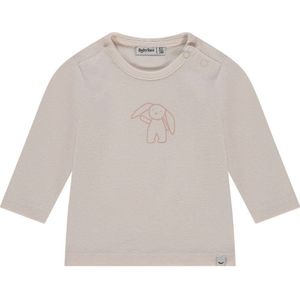 Babyface - Longsleeve - Oudroze - Katoen en Modal met Drukknoop
