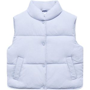 Mango Kids bodywarmer lichtblauw