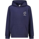 America Today hoodie met backprint blauw